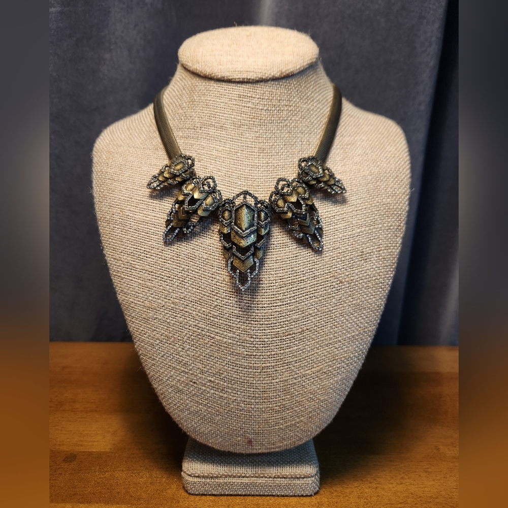 Chloe + Isabel Deco Cascade Statement Collar Necklace